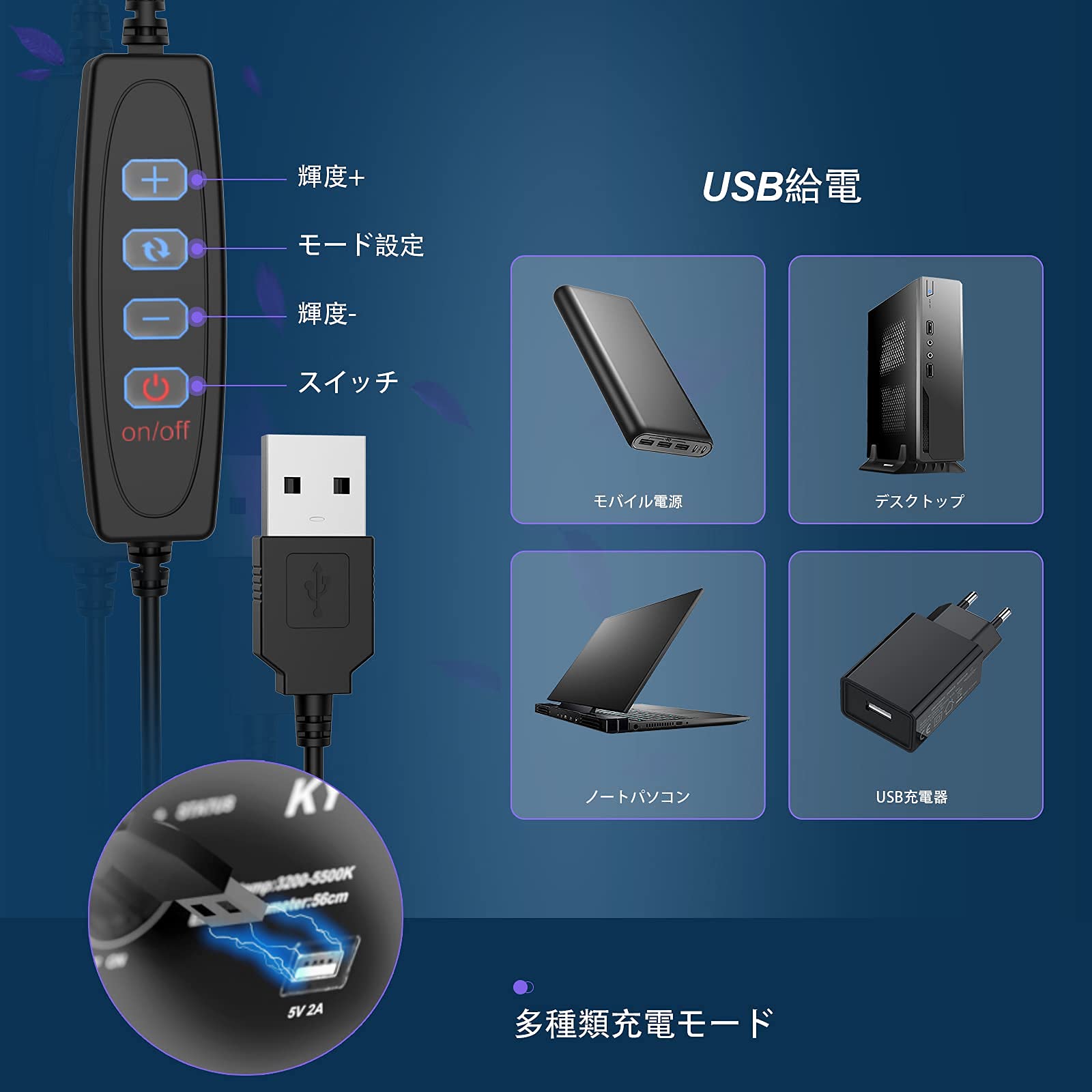 Amazon.co.jp: リングライト 女優ライト パソコン zoom ライト 6.3